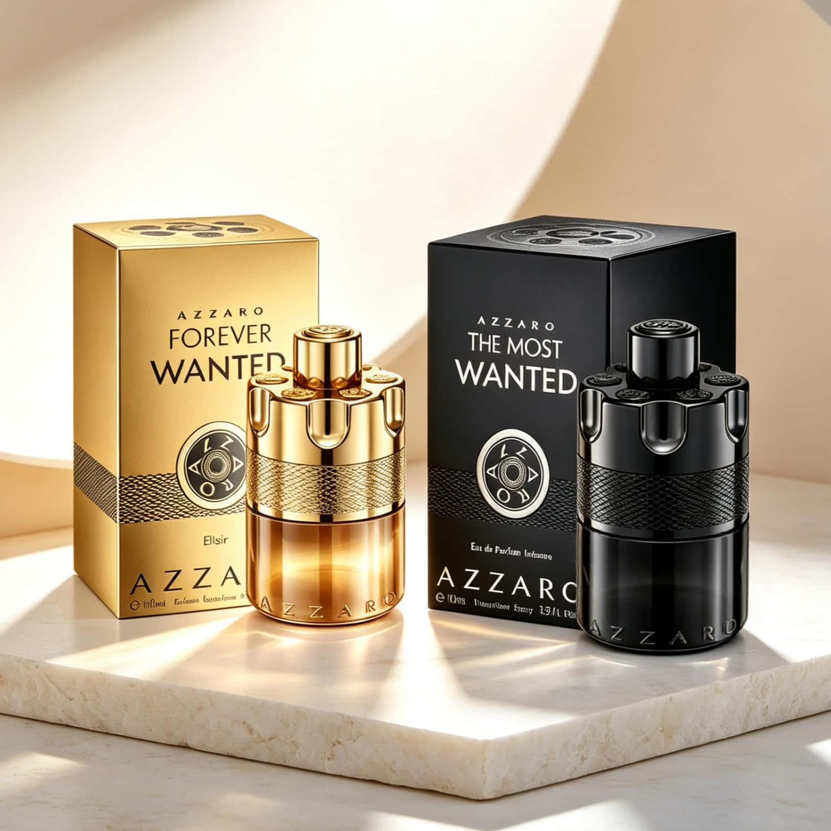 Home Fragrance Gift - Azzaro Wanted, Set Parfum 2 Buah,