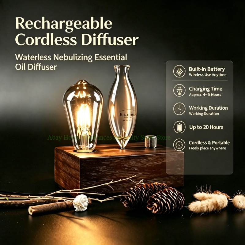 Diffuser Minyak Esensial Nebul - Home Fragrance Oud ulasan dan harga