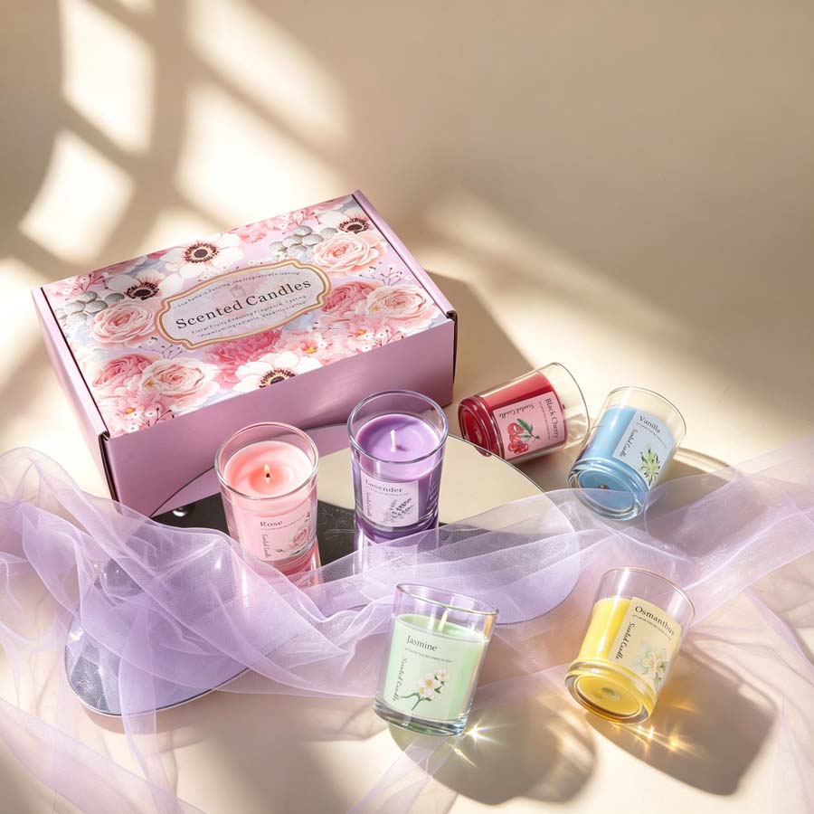 Set Hadiah Lilin Aromaterapi B - Home Fragrance Usa ulasan dan harga
