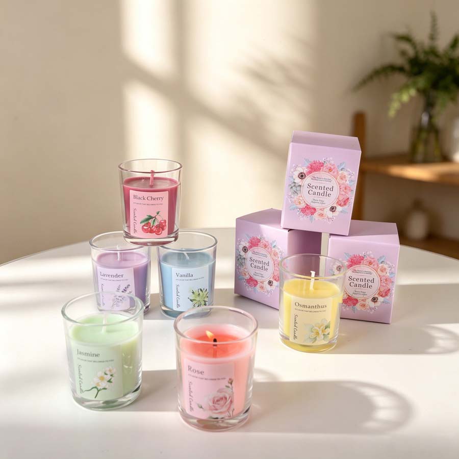 Set Hadiah Lilin Aromaterapi B - Home Fragrance Usa ulasan dan harga